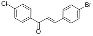 CAS#: 19672-61-8, 3-(4-Bromophenyl)-1-(4-Chlorophenyl)-2-Propen-1-One