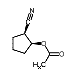 CAS#: 196801-08-8, (1S,2S)-2-Cyanocyclopentyl Acetate