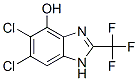 CAS#: 19690-31-4, 5,6-Dichloro-2-(Trifluoromethyl)-1H-Benzimidazol-4-Ol