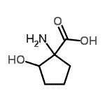 CAS#: 197247-90-8, 1-Amino-2-Hydroxycyclopentanecarboxylic Acid