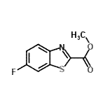 CAS#: 197364-67-3, Methyl 6-Fluoro-1,3-Benzothiazole-2-Carboxylate