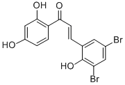CAS#: 19739-00-5, 3-(3,5-Dibromo-2-Hydroxyphenyl)-1-(2,4-Dihydroxyphenyl)-2-Propen-1-One