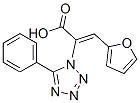 CAS 登录号:19747-13-8, (2Z)-3-(2-呋喃基)-2-(5-苯基-1H-四唑-1-基)丙烯酸