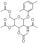 CAS#: 197574-92-8, 2,5-Dimethylphenyl 2-Acetamido-3,4,6-Tri-O-Acetyl-2-Deoxyhexopyranoside