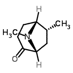 CAS#: 197588-50-4, (1R,5R,6R)-6,8-Dimethyl-8-Azabicyclo[3.2.1]Octan-2-One