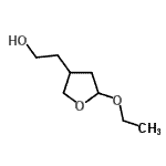 CAS 登录号：197591-22-3， 2-(5-乙氧基四氢-3-呋喃基)乙醇