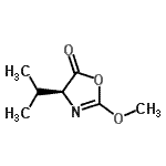 CAS 登录号：197659-07-7， (4S)-4-异丙基-2-甲氧基-1,3-恶唑-5(4H)-酮