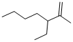 CAS 登录号：19780-60-0， 3-乙基-2-甲基-1-庚烯