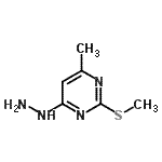 CAS 登录号：1980-54-7， 4-肼基-6-甲基-2-(甲硫基)嘧啶