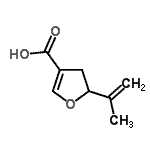 CAS#: 198023-66-4, 5-Isopropenyl-4,5-Dihydro-3-Furancarboxylic Acid