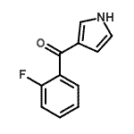 CAS#: 198126-03-3, (2-Fluorophenyl)(1H-Pyrrol-3-Yl)Methanone