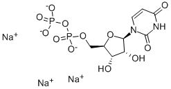 CAS 登录号:19817-91-5, 尿苷 5'-(三氢二磷酸酯)三钠盐