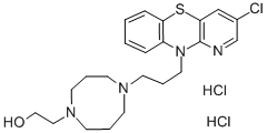 CAS 登录号：19824-91-0， 2-[4-[3-(3-氯-10-吡啶并[3,2-b][1,4]苯并噻嗪基)丙基]-1,4-二氮杂环庚-1-基]乙醇二盐酸盐