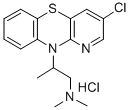 CAS#: 19824-94-3, 2-(3-Chloropyrido[3,2-b][1,4]benzothiazin-10-yl)propyl-dimethyl-amine hydrochloride
