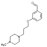 CAS#: 198271-58-8, 3-[3-(4-Methyl-1-Piperazinyl)Propoxy]Benzaldehyde