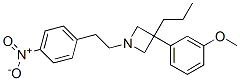 CAS 登录号:19832-42-9, 3-(3-甲氧基苯基)-1-(P-硝基苯乙基)-3-丙基氮杂环丁烷