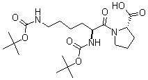 CAS 登录号：198475-99-9， N2,N6-二[(1,1-二甲基乙氧基)羰基]-L-赖氨酰-L-脯氨酸