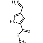 CAS 登录号：198703-17-2， 甲基4-乙烯基-1H-吡咯-2-羧酸酯