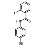 CAS 登录号：198879-79-7， 2-氟-N-(4-羟基苯基)苯甲酰胺