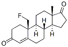 CAS 登录号：19890-63-2， 19-氟雄甾-4-烯-3,17-二酮