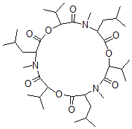CAS 登录号：19893-23-3， 恩镰孢菌素C