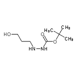 CAS#: 198968-35-3, 2-Methyl-2-Propanyl 2-(3-Hydroxypropyl)Hydrazinecarboxylate