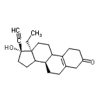 CAS#: 19914-67-1, (8R,13S,17R)-13-Ethyl-17-Ethynyl-17-Hydroxy-1,2,4,6,7,8,9,11,12,13,14,15,16,17-Tetradecahydro-3H-Cyclopenta[a]Phenanthren-3-One