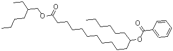 CAS 登录号：199277-69-5， 12-(苯甲酰氧基)-十八烷酸 2-乙基己基酯