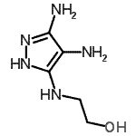 CAS 登录号：199342-15-9， 2-[(3,4-二氨基-1H-吡唑-5-基)氨基]乙醇