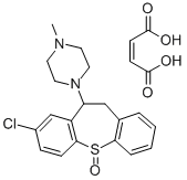 CAS#: 19939-38-9, 1-(8-Chloro-10,11-Dihydrodibenzo(b,f)Thiepin-10-Yl)-4-Methyl-Piperazine S-Oxide (Z)-2-Butenedioate (1:1)