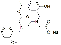 CAS 登录号：199485-26-2， 2-[2-[(2-乙氧基-2-氧代乙基)-[(2-羟基苯基)甲基]氨基]乙基-[(2-羟基苯基)甲基]氨基]乙酸钠