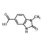 CAS#: 19950-97-1, 1-Methyl-2-Oxo-3H-Benzimidazole-5-Carboxylic Acid