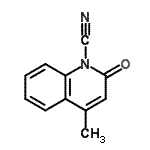 CAS#: 19952-20-6, 4-Methyl-2-Oxo-1(2H)-Quinolinecarbonitrile