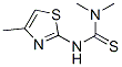 CAS 登录号：19958-75-9， N,N-二甲基-N'-(4-甲基噻唑-2-基)硫脲