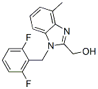 CAS#: 199594-81-5, [1-[(2,6-Difluorophenyl)Methyl]-4-Methylbenzimidazol-2-Yl]Methanol
