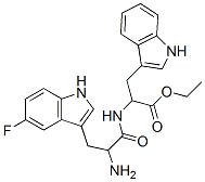 CAS 登录号：1997-60-0， 乙基2-[[2-氨基-3-(5-氟-1H-吲哚-3-基)丙酰]氨基]-3-(1H-吲哚-3-基)丙酸酯
