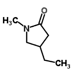 CAS 登录号：199851-83-7， 4-乙基-1-甲基-2-吡咯烷酮