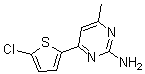 CAS#: 199864-44-3, 4-(5-Chloro-2-Thienyl)-6-Methyl-2-Pyrimidinamine