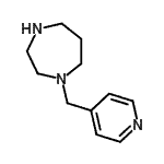 CAS 登录号：199938-13-1， 1-(4-吡啶基甲基)-1,4-二氮杂环庚