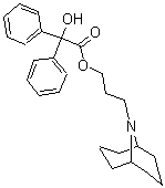 CAS#: 2002-31-5, 3-(9-Azabicyclo[3.3.1]Nonan-9-Yl)Propyl 2-Hydroxy-2,2-Di(Phenyl)Acetate
