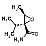 CAS 登录号：200356-10-1， (2R,3R)-2-异丙基-3-甲基-2-环氧乙烷甲酰胺