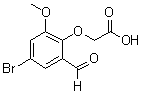 CAS#: 20037-38-1, (4-Bromo-2-Formyl-6-Methoxyphenoxy)Acetic Acid