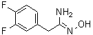 CAS#: 200504-48-9, 2-(3,4-Difluorophenyl)-N'-Hydroxyethanimidamide