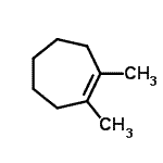 CAS#: 20053-89-8, 1,2-Dimethylcycloheptene