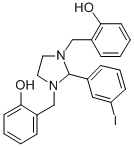 CAS 登录号：20063-37-0， 1,3-二(2-羟基苯基)-2-(3-碘苯基)-咪唑烷