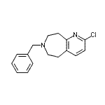 CAS#: 200811-67-2, 7-Benzyl-2-Chloro-6,7,8,9-Tetrahydro-5H-Pyrido[2,3-d]Azepine