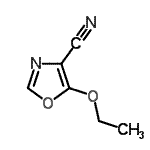 CAS 登录号：201217-47-2， 5-乙氧基-1,3-恶唑-4-甲腈