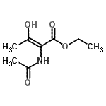 CAS#: 201298-34-2, Ethyl (2E)-2-Acetamido-3-Hydroxy-2-Butenoate