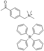CAS#: 201467-95-0, 4-Acetyl-N,N,N-Trimethyl-Benzenemethanaminium Tetraphenylborate