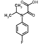 CAS#: 201668-31-7, [(4-Fluorophenyl)(Isopropyl)Amino](Oxo)Acetic Acid